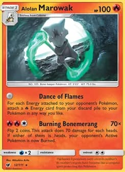 Alolan Marowak — Crimson Invasion — Rare