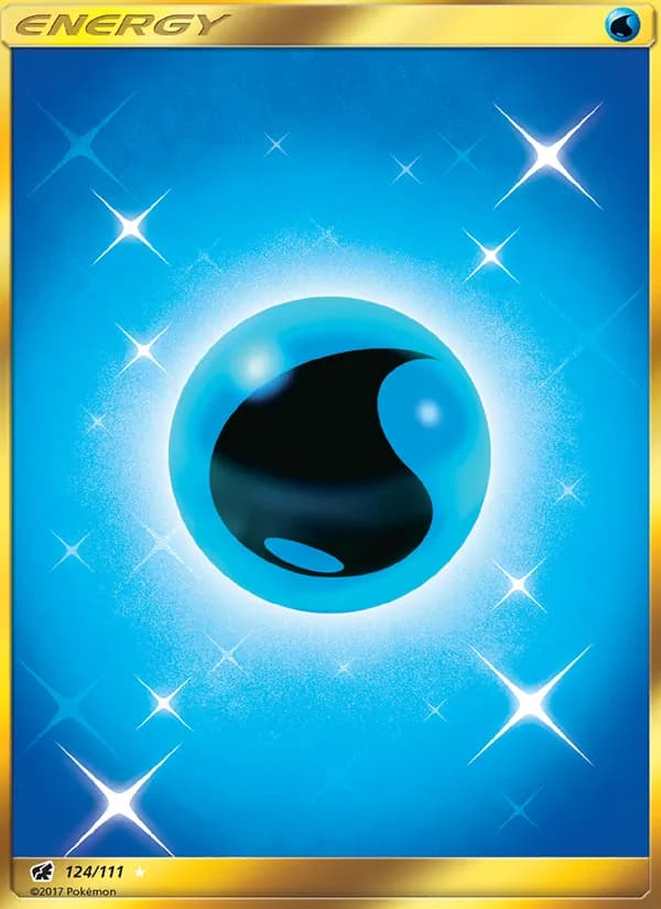 Water Energy — Crimson Invasion, Secret Rare