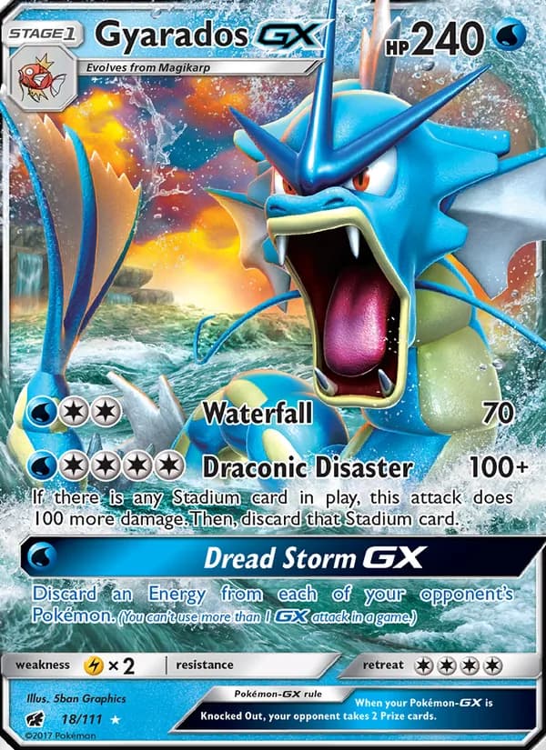 Gyarados GX — Crimson Invasion, Ultra Rare