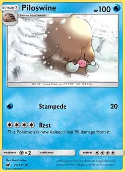 Piloswine — Crimson Invasion — Uncommon