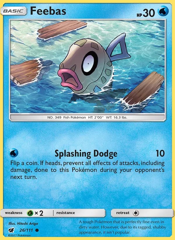 Feebas — Crimson Invasion, Common