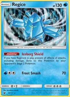 Regice — Crimson Invasion — Rare