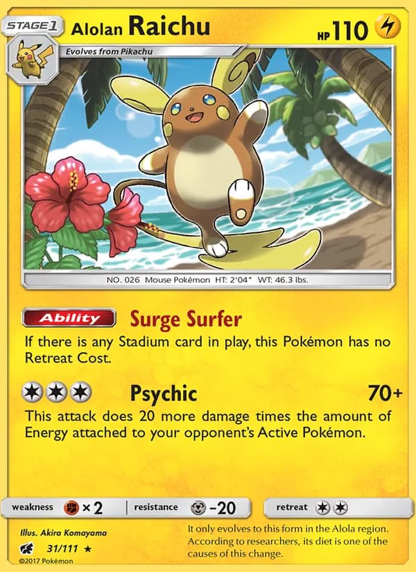 Alolan Raichu — Crimson Invasion, Rare
