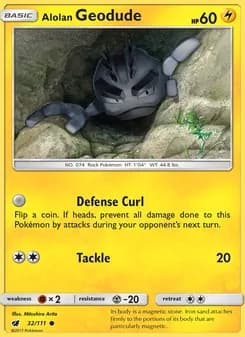Alolan Geodude — Crimson Invasion — Common