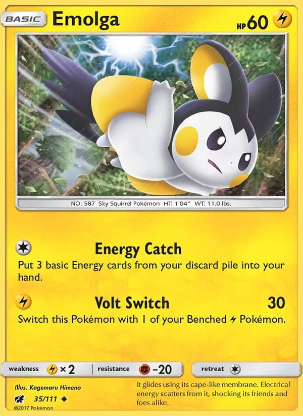 Emolga — Crimson Invasion, Uncommon