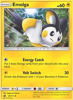 Emolga — Crimson Invasion — Uncommon