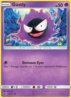 Gastly — Crimson Invasion — Common