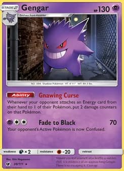Gengar — Crimson Invasion — Rare