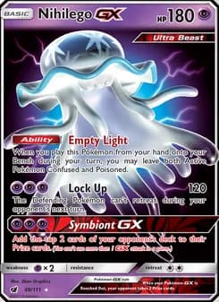 Nihilego GX — Crimson Invasion — Ultra Rare