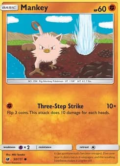 Mankey — Crimson Invasion — Common