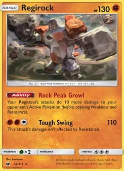 Regirock — Crimson Invasion — Rare