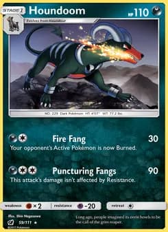 Houndoom — Crimson Invasion — Rare