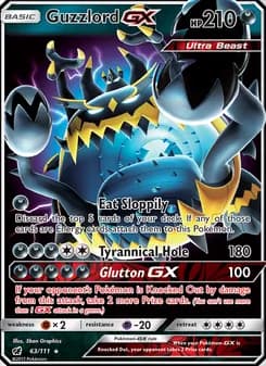 Guzzlord GX — Crimson Invasion — Ultra Rare