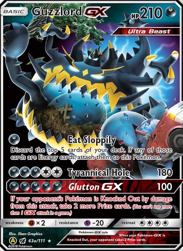 Guzzlord-GX — Crimson Invasion, Rare