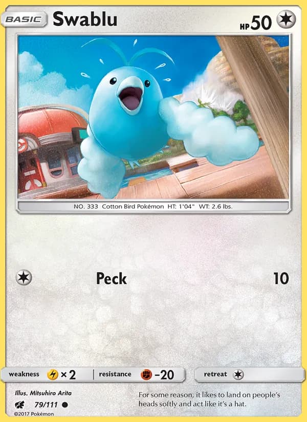 Swablu — Crimson Invasion, Common
