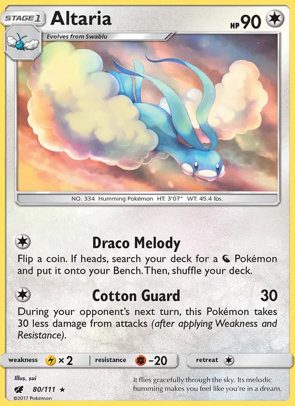 Altaria — Crimson Invasion, Rare