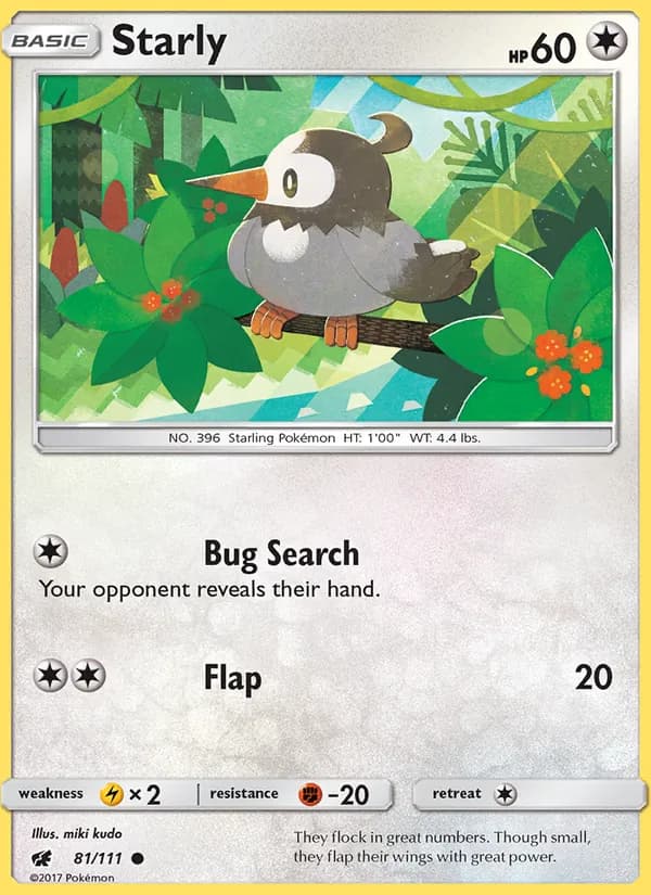 Starly — Crimson Invasion, Common