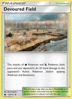 Devoured Field — Crimson Invasion — Uncommon
