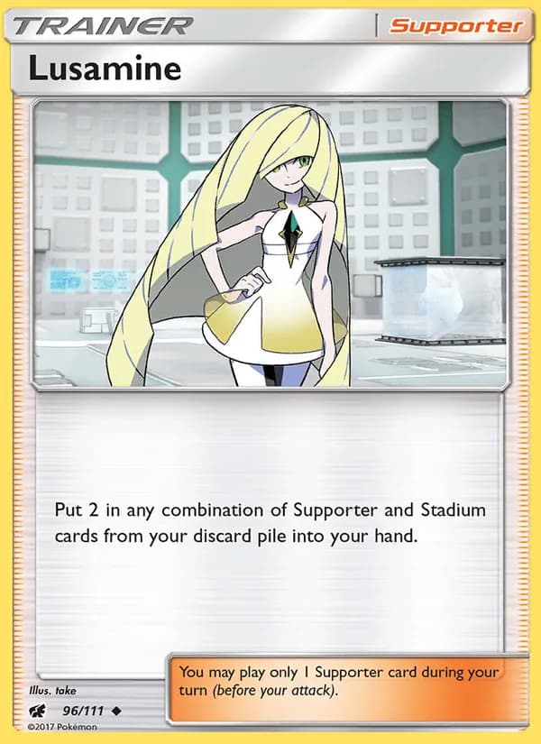 Lusamine — Crimson Invasion, Uncommon