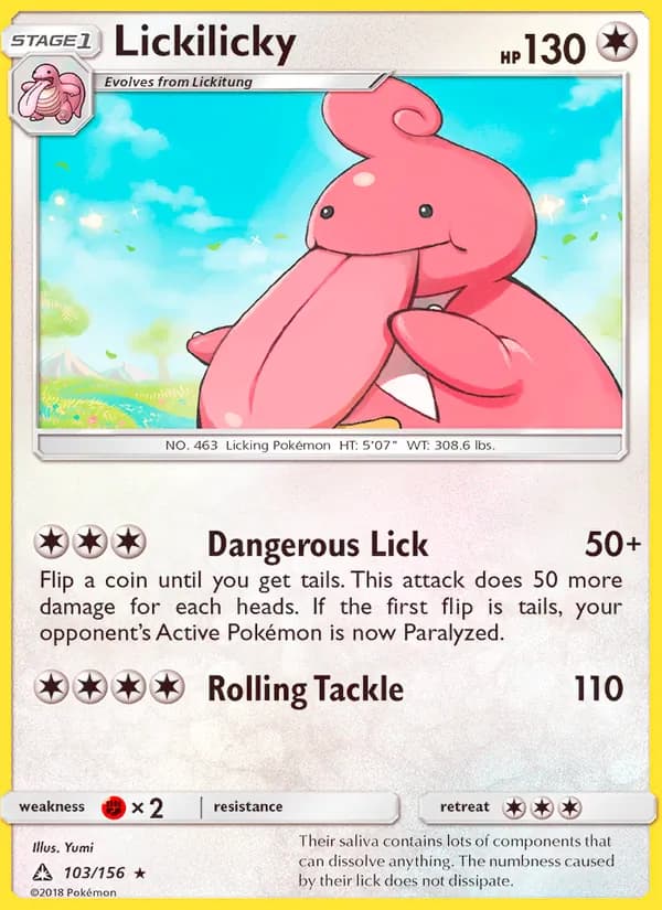 Lickilicky — Ultra Prism, Rare
