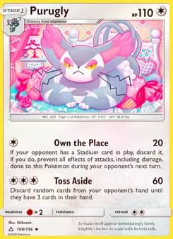Purugly — Ultra Prism — Uncommon
