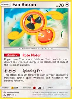 Fan Rotom — Ultra Prism — Rare