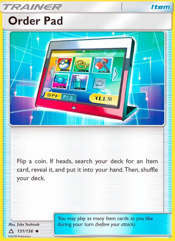Order Pad — Ultra Prism, Uncommon