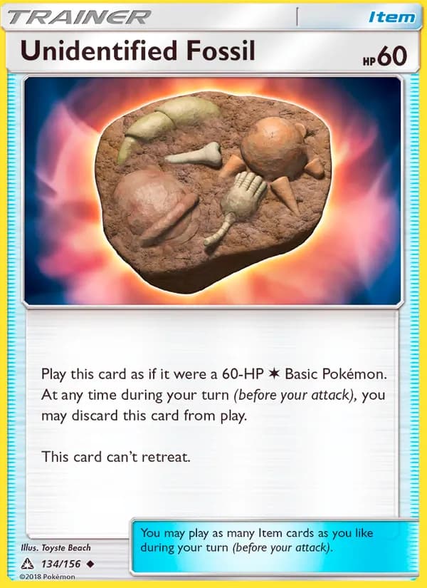 Unidentified Fossil — Ultra Prism, Uncommon