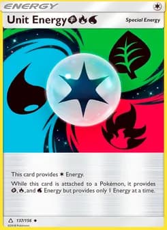 Unit Energy GrassFireWater — Ultra Prism — Uncommon