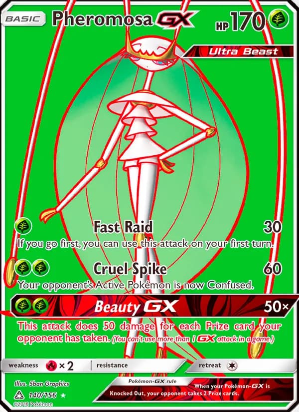 Pheromosa GX — Ultra Prism, Ultra Rare