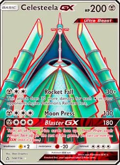 Celesteela GX — Ultra Prism — Ultra Rare