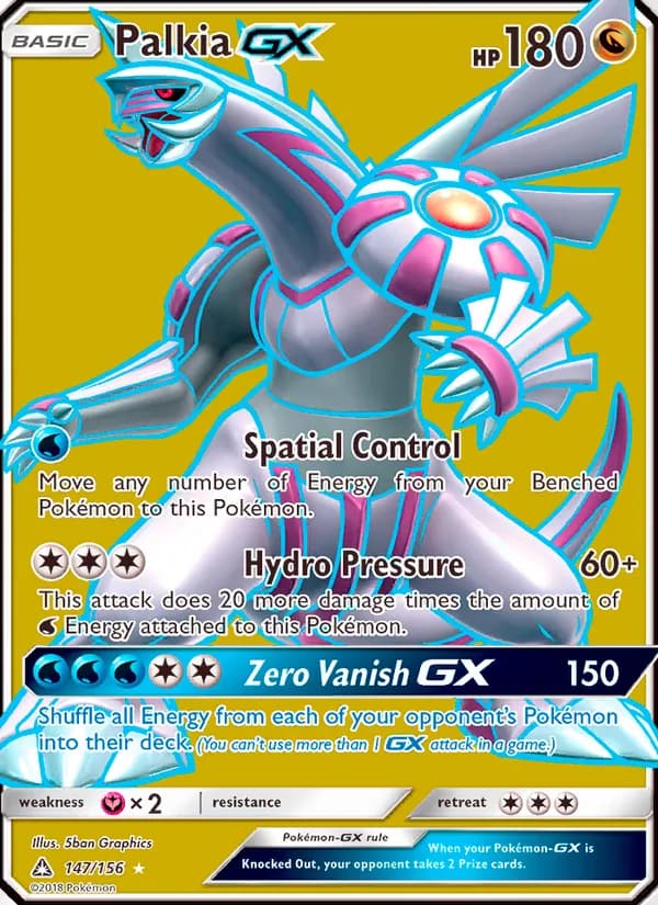 Palkia GX — Ultra Prism, Ultra Rare