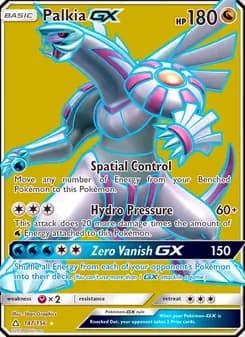 Palkia GX — Ultra Prism — Ultra Rare