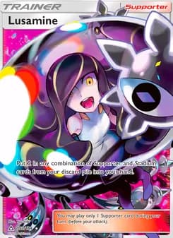 Lusamine — Ultra Prism — Ultra Rare