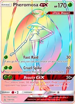 Pheromosa GX — Ultra Prism — Secret Rare