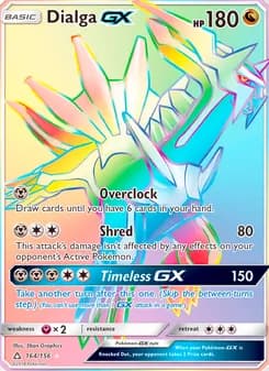Dialga GX — Ultra Prism — Secret Rare