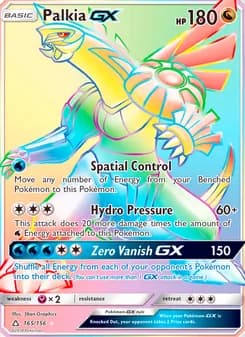 Palkia GX — Ultra Prism — Secret Rare