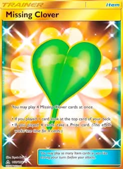 Missing Clover — Ultra Prism — Secret Rare
