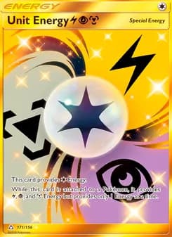 Unit Energy LightningPsychicMetal — Ultra Prism — Secret Rare
