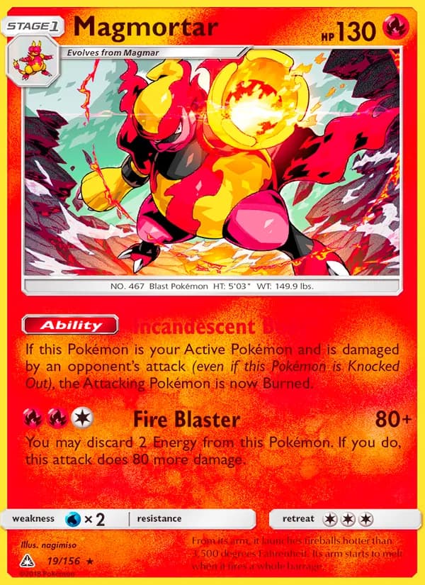 Magmortar — Ultra Prism, Rare