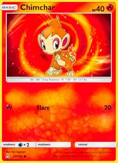 Chimchar — Ultra Prism — Common