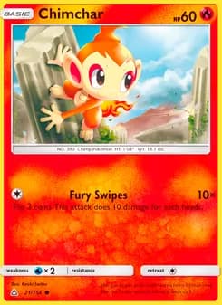 Chimchar — Ultra Prism — Common