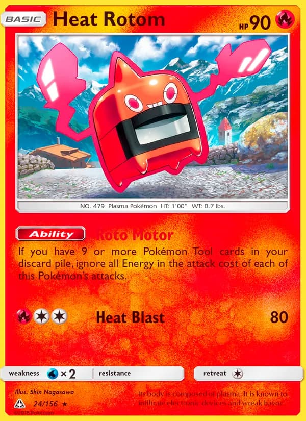 Heat Rotom — Ultra Prism, Rare
