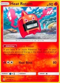 Heat Rotom — Ultra Prism — Rare