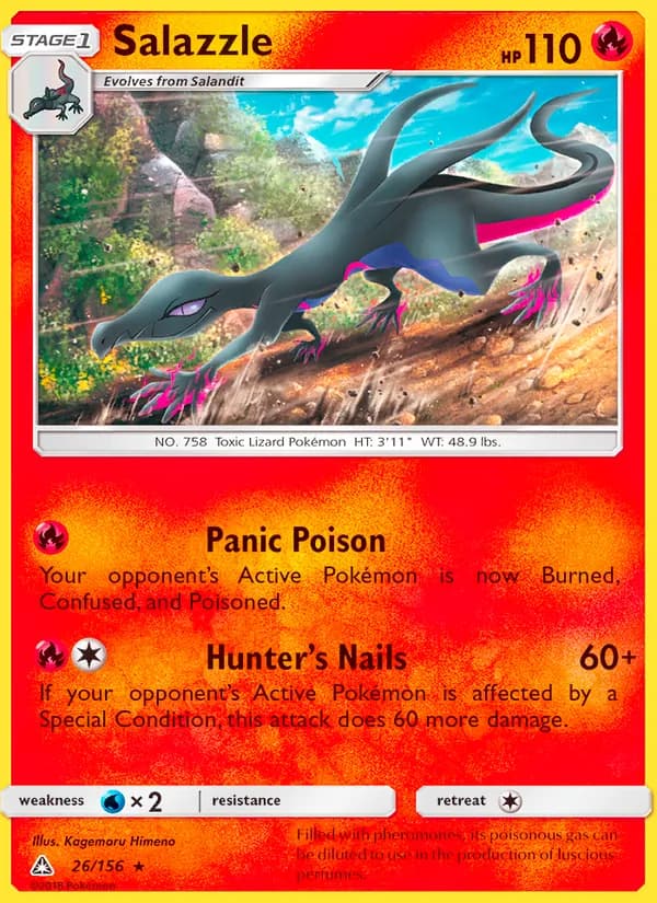 Salazzle — Ultra Prism, Rare