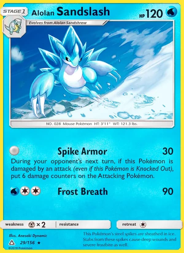 Alolan Sandslash — Ultra Prism, Rare