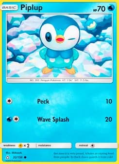 Piplup — Ultra Prism — Common