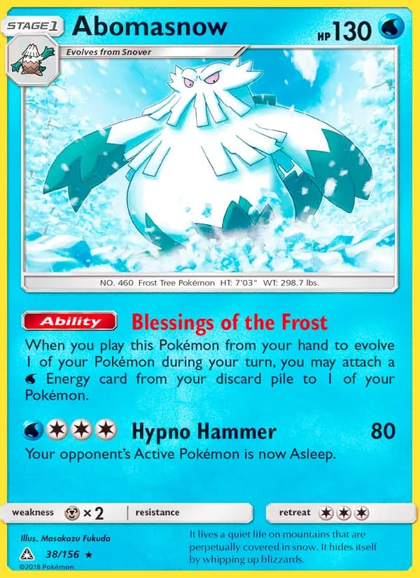 Abomasnow — Ultra Prism, Rare
