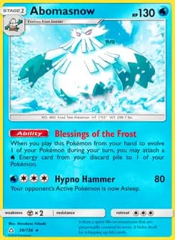 Abomasnow — Ultra Prism — Rare