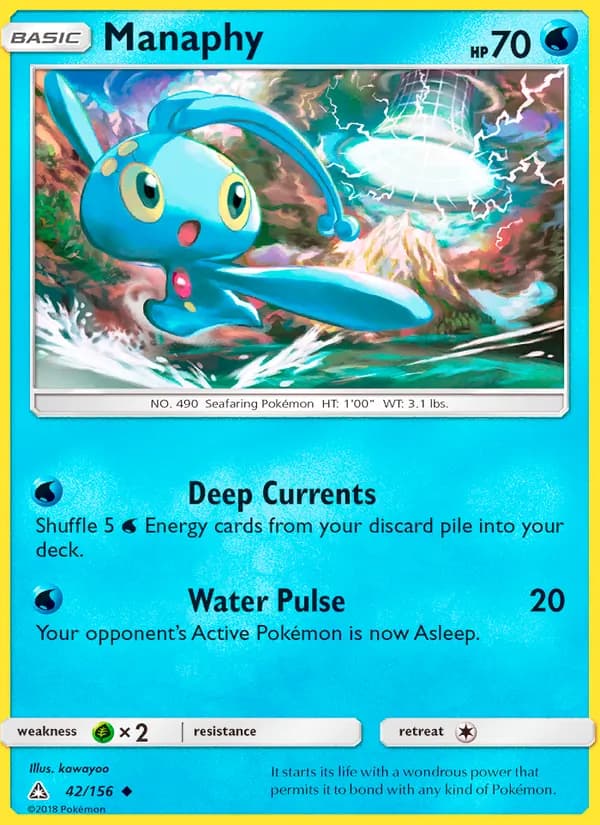 Manaphy — Ultra Prism, Uncommon
